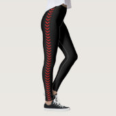 Zwarte reuen voor het basketbal- of Softball-bad,  Leggings (Rechts)
