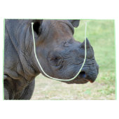 Zwarte Rhino Large Cadeautasje (Achterkant)