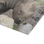 Zwarte rhino snijplank (Hoek)