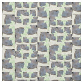 Zwarte Rhino Stof (Swatch)