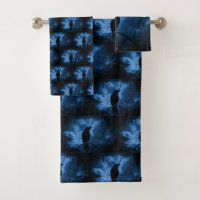 Zwarte rij met draaiende donkere Gothic stijl