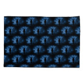 Zwarte rij met draaiende donkere Gothic stijl Kussensloop (Achterkant)