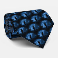 Zwarte rij met looppas Donkere Gothic stijlpatroon