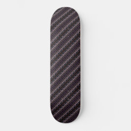 Zwarte rimpelingen persoonlijk skateboard