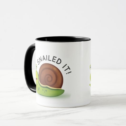 Zwarte Ringer-Mok Mok (Voorkant links)