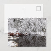 Zwarte rivier, Bessemer, Michigan's bovenste schie Briefkaart (Voorkant / Achterkant)