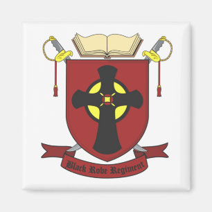 ZWARTE ROBE REGIMENT MAGNEET