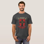 ZWARTE ROBE REGIMENT T-SHIRT (Voorkant volledig)