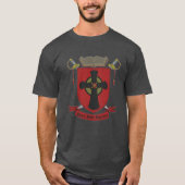 ZWARTE ROBE REGIMENT T-SHIRT (Voorkant)