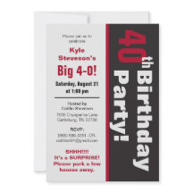 Zwarte & Rode 40e verjaardag