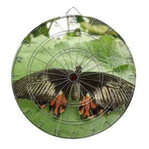 zwarte rode anf Gold Butterfly Dart Board Dartbord