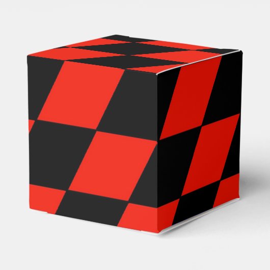 Zwarte & rode doos bedankdoosjes (Achterkant)