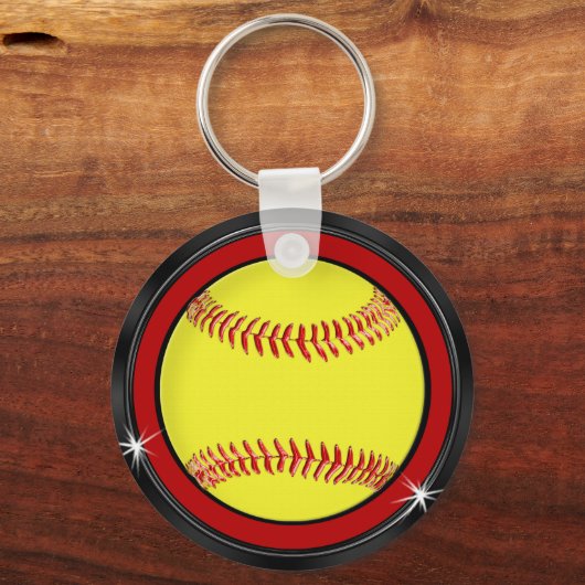 Zwarte, rode en witte Sleutelhangers (Achterkant)