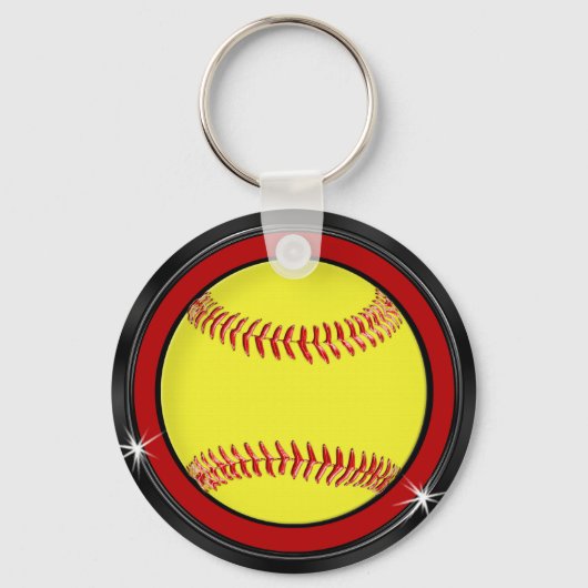 Zwarte, rode en witte Sleutelhangers (Achterkant)