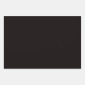 Zwarte rode en witte strepen inpakpapier vel (Voorkant 3)