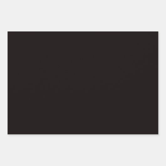 Zwarte rode en witte strepen inpakpapier vel (Voorkant 3)