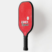Zwarte Rode Paddle met moderne naam Retro (Links)