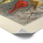  zwarte rode rode rode, gele afdrukken poster (Hoek)