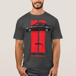 Zwarte Rode Strepen T-shirt