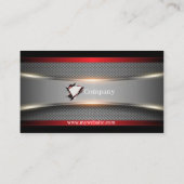 Zwarte & Rode Visitekaartjes 51 Pack van 100 (Achterkant)