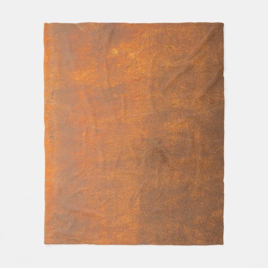 Zwarte roest, metalen textuur close-up. fleece deken (Voorkant)
