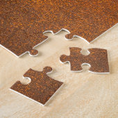 Zwarte roest, metalen textuur close-up. legpuzzel (Zijkant)