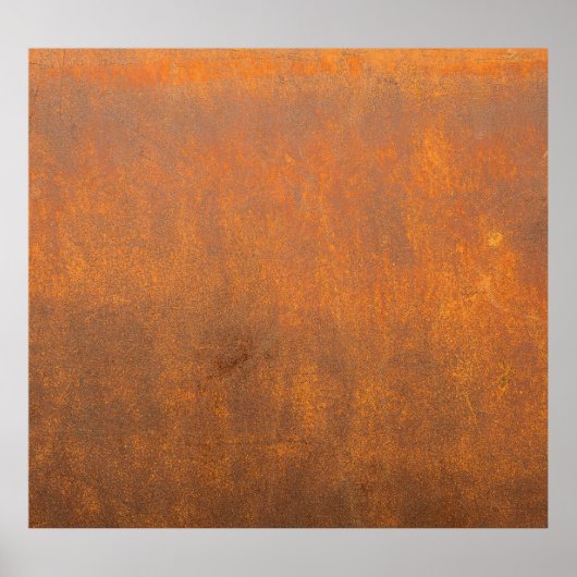 Zwarte roest, metalen textuur close-up. poster (Voorkant)