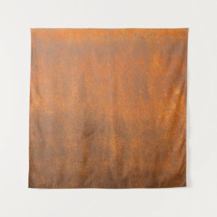 Zwarte roest, metalen textuur close-up. wandkleed
