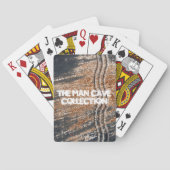 Zwarte Roestige Grunge Achtergrond Speelkaarten (Achterkant)