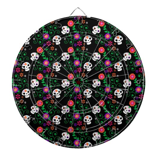 zwarte rok dartbord (Voorkant)