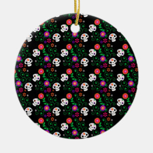 zwarte rok keramisch ornament