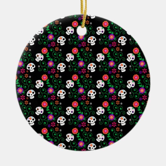 zwarte rok keramisch ornament (Voorkant)