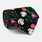 zwarte rok stropdas (Opgerold)