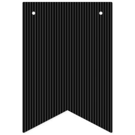 Zwarte & rokerige zwarte smalle verticale strepen vlaggetjes