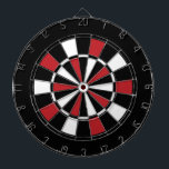 Zwarte Rood- en Wittekentaart Dartbord<br><div class="desc">Zwarte Rood en Witte Dart Board. 

 Striped Hope™ is uw online winkel voor allerlei unieke design en geschenken.</div>