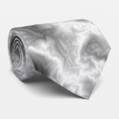 Zwarte rook effect stropdas (Opgerold)