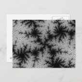 Zwarte-Rookbril Briefkaart (Voorkant / Achterkant)