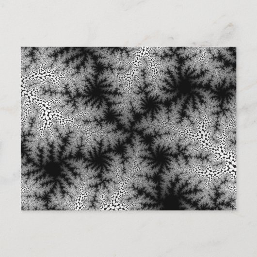 Zwarte-Rookbril Briefkaart (Voorkant)