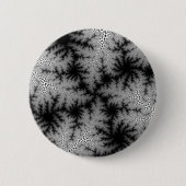 Zwarte-Rookbril Ronde Button 5,7 Cm (Voorkant)