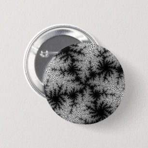 Zwarte-Rookbril Ronde Button 5,7 Cm