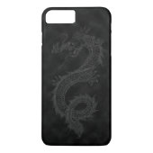  zwarte rookdraak Case-Mate iPhone case (Achterkant)