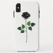 Zwarte roos bloem Case-Mate iPhone case (Achterkant)