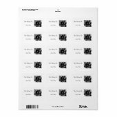 ZWARTE ROOS ETIKET (Full Sheet)