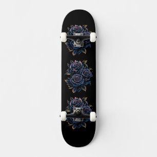 Zwarte Roos Persoonlijk Skateboard
