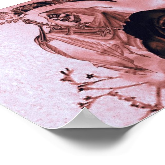 ZWARTE ROOS POSTER (Hoek)