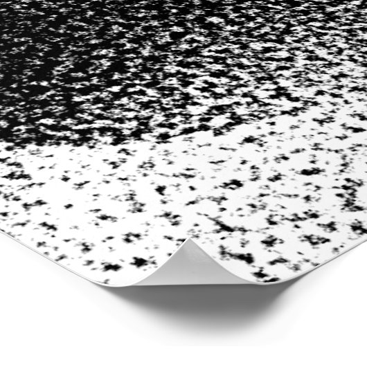 ZWARTE ROOS POSTER (Hoek)