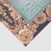 ZWARTE ROOS ZWARTE LACE HALLOEEN WEEFSELPAPIER TISSUEPAPIER (Detail)