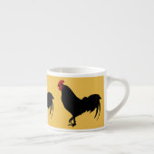 Zwarte Rooster Espresso Cup Espresso Kop (Rechts)