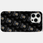 zwarte roterende telefoon Case-Mate iPhone case (Achterkant (horizontaal))