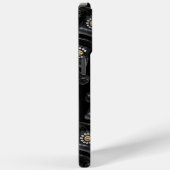 zwarte roterende telefoon Case-Mate iPhone case (Achterkant / Rechts)